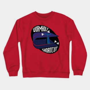 Wormhole - Between two points Crewneck Sweatshirt